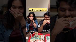 airpods 2024 foryou food funnycomedy masti trend bloopers [upl. by Lubow]