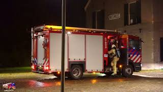 Brandweer Veenhuizen naar brandalarm pand DJI [upl. by Annadiana]