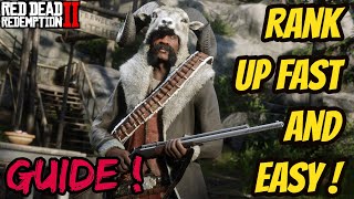 Naturalist Role How To Rank Up Fast And Easy GUIDE RDR 2 Red Dead Online [upl. by Trill140]