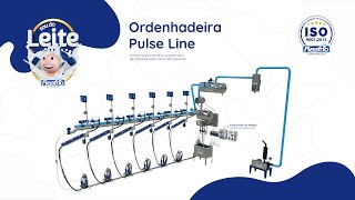 Ordenhadeira de Leite Pulse Line  Reafrio [upl. by Becca]