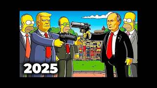 Simpsonların 2025 Yılı İçin Yaptığı Korkunç Tahminlere İnanamayacaksınız 😮 [upl. by Areis]