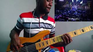 Ghana Ewe Medley Bass Cover By Akesse Brempong How to play Bongo Woship [upl. by Nnylyaj401]