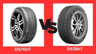 Tire Size 22545r17 vs 21550r17 [upl. by Reger]