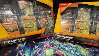 Black Friday Pokemon  Tyranitar EX Premium Collection Boxes [upl. by Hachmann627]