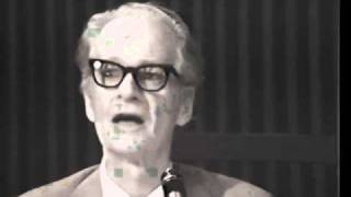 B F Skinner Lectures Psychiatrists and Psychologists Part 37 [upl. by Itsym]