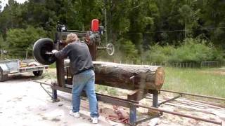 Homemade Band Sawmill [upl. by Hahsia390]