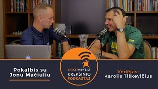 „BasketNewslt“ podkastas Pokalbis su Jonu Mačiuliu [upl. by Ryter398]