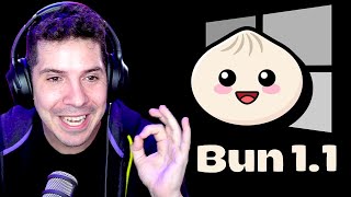 ¡BUN 11 ES SUPER RÁPIDO EN WINDOWS [upl. by Ennaxxor892]