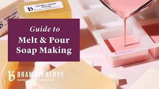 How To Make Melt amp Pour Soap At Home  Step By Step Guide  BrambleBerrycom [upl. by Benji]