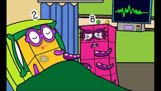 NB 8s Girlfriend is HOSPITALIZED What Happens Next  Numberblocks fanmade coloring story [upl. by Bajaj]