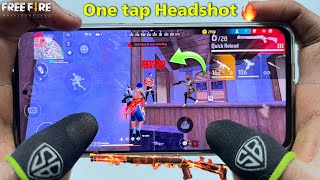 Poco x3 pro free fire gameplay test 2 finger handcam m1887 onetap headshot 120Hz display smoothaf [upl. by Ennavoj]