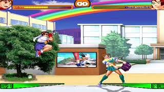 MG026 MUGEN  Sakura Kasugano 36 vs vs Kisarah Westfield POTS Styled [upl. by Indihar766]