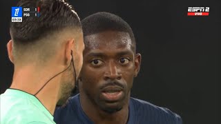 But de Ousmane Dembélé  Reims vs PSG 11  Résumé  LIGUE1 202425 [upl. by Erline]