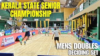 ROBENSCHANDRAJITH VS VISHNUARAVIND SURESHKERALA STATE SENIOR BADMINTON CHAMPIONSHIP TRISSUR 2024 [upl. by Masry]