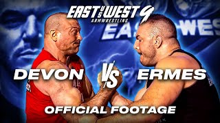 Devon Larratt vs Ermes Gasparini  East vs West9 World Superheavyweight Title Match [upl. by Roselia938]