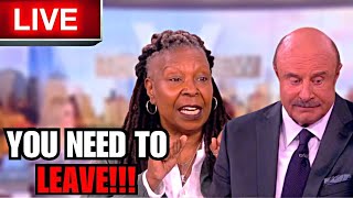 Whoopi The View Host DISMISSES Dr Phil After Their Audience TURNS ON THEM [upl. by Hinkel]