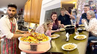 Cooking Dum Biryani for My American Family for the 1st Time 😋 [upl. by Fenny865]