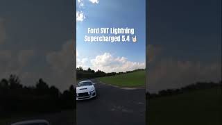 Supercharged Ford Lightning Insane Drift SVTdrift [upl. by Sackville765]