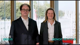 Louis DEGOS et Carine DENOITBENTEUX candidats au bâtonnat et au vicebâtonnat [upl. by Dualc]