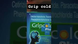 Gripcold plusNo cold uses cold otitis mediasinusitis [upl. by Emelita]