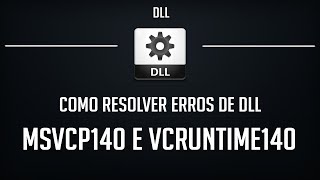 Como Resolver Erros MSVCP140dll e VCRUNTIME140dll  PUBG LITE E OUTROS [upl. by Mcintosh991]