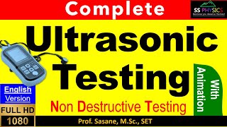 Ultrasonic testing with animationEnglish version non destructive testing [upl. by Anelad250]