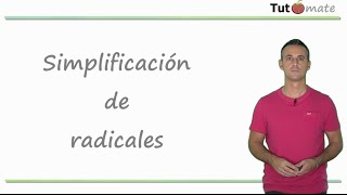 Simplificación de radicales [upl. by Shea]