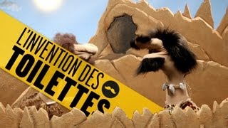 LHistoire racontée par des chaussettes  linvention des toilettes [upl. by Naillimxam]