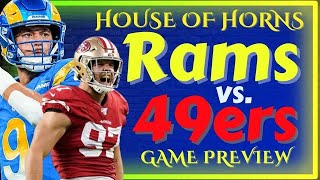 Rams vs 49ers preview Will Matthew Stafford get the team to bounce back [upl. by Aluor]