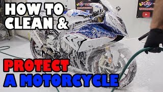 How to Motorcycle detail and ceramic coated [upl. by Desiree]