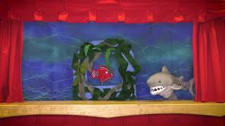 The Three Little Fishies  Childrens Puppet Show [upl. by Doroteya]