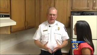 Focus on kitchen fires for National Fire Prevention Week [upl. by Aerdnak]