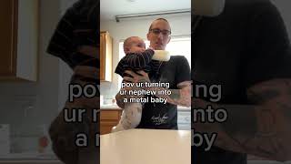 babies love metal metalcore metalmusic newmetal fyp [upl. by Fugazy113]