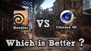 Houdini vs Cinema 4D which is better [upl. by Drisko]