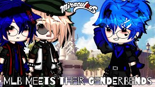 MLB meets their Genderbends 2  Miraculous Ladybug  Original  Gacha Club  Gacha Life [upl. by Grey]