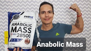 A VERDADE SOBRE ANABOLIC MASS 28500  HIPERCALORICO PROFIT LABS 3KG [upl. by Airretnahs]