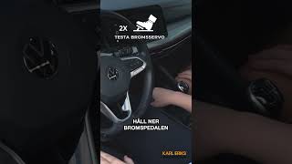 shorts Kontrollera styr och bromsservo på bilen –Säkerhetskontroll BKörkort säkerhetskontrollen [upl. by Arrek]