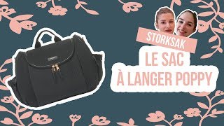 SAC À LANGER POPPY STORKSAK  LES MARYZ [upl. by Nosyd]