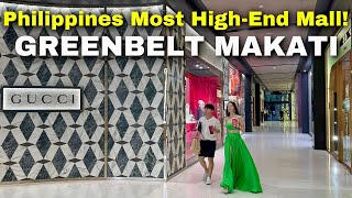 Greenbelt Makati Tour in Metro Manila  The Philippines’ Most HighEnd Shopping Mall Destination [upl. by Tneicniv]