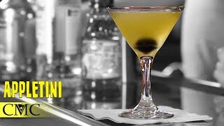 How To Make The Apple Martini  Appletini Vodka Cocktail [upl. by Donaldson241]