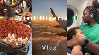 Visiting Nigeria 🇳🇬 for the first time in Ten years  Vlog [upl. by Dorine]