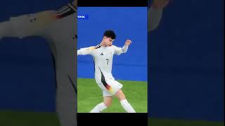 HAVERTZs GOAL for GERMANY HAVERTZ fifa fc24goals football fifaxbox efootball goals gaming [upl. by Raseac232]