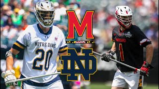 2024 NCAA Men’s Lacrosse TournamentNational Championship PreviewMaryland v Notre Dame [upl. by Attenrad396]