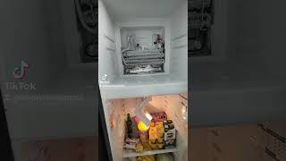 como checar un refrigerador que no enfría parte 1 [upl. by Ecnadnak]