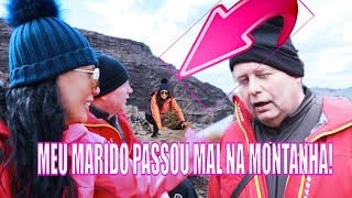 MEU MARIDO PASSOU MAL AO ESCALAR MONTANHA NA ISLÂNDIA  HELGAFELL  JOANNA MARIA [upl. by Yreffej]