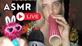 ASMR EN VIVO ENTRETENIMIENTO Y COMPAÑIA ANTES DE DORMIR 💕 😴 [upl. by Akcinehs]