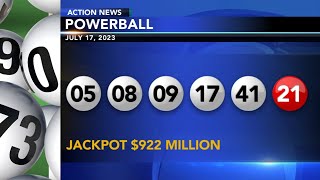 Powerball Results Winning numbers drawn for 900 million lottery jackpot [upl. by Oletta]