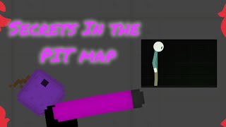 Secrets in The Pit map in fruit playground [upl. by Sirtaeb]