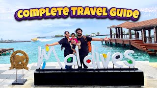 Complete Travel Guide to Maldives  Hotels Attraction Food Transport and Expenses [upl. by Gollin]