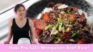 Itaki Pro Electric Lunch box recipes  S2E5  Mongolian Beef Rice [upl. by Arihppas]